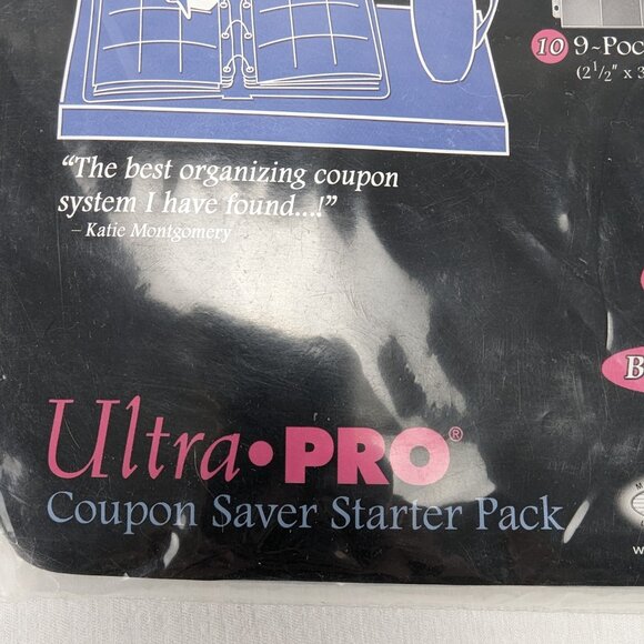 Ultra Pro Coupon Saver Starter Pack 40+ Premium Pages Organizing New - Picture 4 of 8